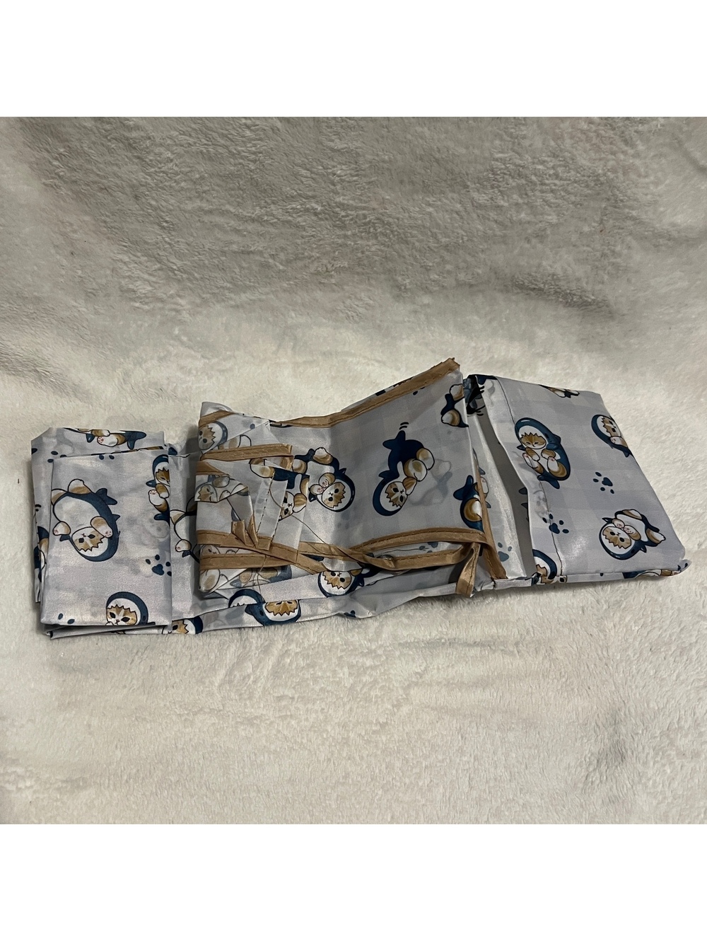Owl Print Foldable Shopping Bag